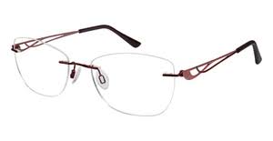 Charmant Titanium Ti 8600 Chassis Only Eyeglasses Frames