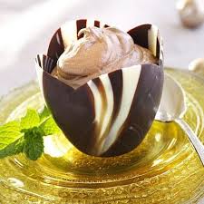 Whisky Chocolate Mousse In Marbled Chocolate Bowls Chocolate Bowls Desserts Chocolate