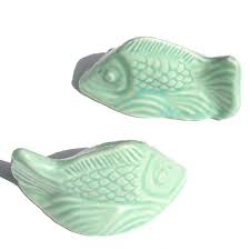 Set Of 2 Fish Toilet Bolt Covers In Light Jade Glaze Etsy In 2020 Cat Proofing Bolt Amazing Bathrooms