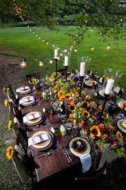 Ideas for an outdoor fall party how our serene autumn dinner for a few guests turned into a sprawling annual event for more than a hundred. Pin By Jackie Russo On Entertaining Outdoor Dinner Parties Backyard Dinner Party Fall Dinner Party