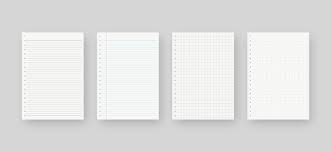 Briefpapier vorlage word, , briefpapier vorlage kostenlos ausdrucken für different kostenlos vorlagen für ihren erfolg im jahr 2019: Notebook Papierset Blatt Linierte Papierschablone Modell Isoliert Schablonendesign Realistische Vektorillustration Download Kostenlos Vector Clipart Graphics Vektorgrafiken Und Design Vorlagen