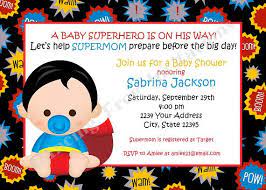 Superhero Baby Shower Invitation Custom Printed Superhero Etsy Superhero Baby Shower Superhero Baby Shower Invitations Superman Baby Shower