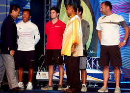 Dato' dr.danial zainal abidin ᴴᴰ. Tuanku Mirzan Zainal Abidin Left And Jeremy Koo Second Left And Terengganu Mb Yab Dato Seri Ahmad Said During The Opening Ceremony
