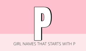 Paintar, paintor, payntar, paynter, payntor. Girl Names That Start With P Urban Mamaz