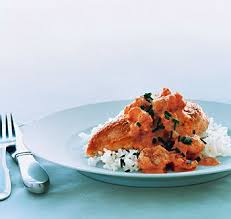 Chicken Breasts With Rock Shrimp Sauce Recipe Epicurious Com Shrimp Sauce Shrimp Sauce Recipes Rock Shrimp