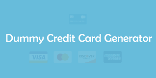 Bin generator is a valid credit card generator tool. Dummy Fake Credit Card Generator