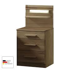 Table De Nuit Muenster In 2020 Nachtkommode Kommode Weiss Hochglanz Und Nachttisch Holz