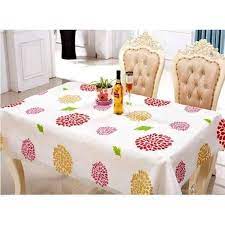Jual taplak meja hiasan kain flanel motif bunga matahari karya siswa man 2 bogor di lapak fatiya nur wafa bukalapak. Taplak Meja Makan Persegi Plastik Peva Ukuran 130 X 180 Cm Bunga Merah Terbaru Agustus 2021 Harga Murah Kualitas Terjamin Blibli