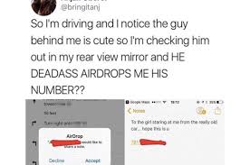 When you're using airdrop between iphones and ipads, you can airdrop photos, videos, contacts, passbook passes, voice memos, map locations, and any and everything else that appears following is the step by step process to send a photo from your ipad via airdrop. 13 People Who Abused The Shit Out Of The Iphone S Airdrop Feature