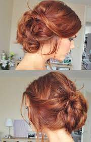 Cute Messy Bun With Red Hair Hair Styles Hair Hair Inspiration