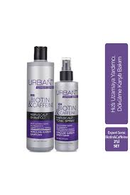 Urban Care Biotin Ve Kafein Iceren Sac Koku Guclendirici Hizli Uzamaya Yardimci Dokulme Karsiti 2 Li Bakim Seti Fiyati Yorumlari Trendyol