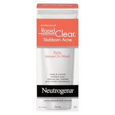 Neutrogena Neutrogena Rapid Clear Stubborn Acne Daily Leave On Mask Neutrogena Facial Treatment How To Know
