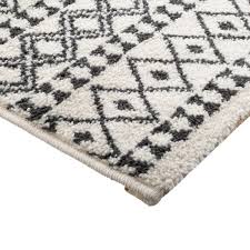 Teppich laufer 80 x 150 cm mod 1000a grau h c mobel. Teppich 90 Cm Etnik Muster Dunkelgrau Teppiche Matten Eminza