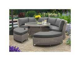 Frosts Garden Centres The Palma Round Set From Kettler Is A Contemporary Fresh Design That Combines Style W Round Dining Set Casual Dining Set Round Dining