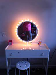 Tape Christmas Lights Behind A Mirror For Good Makeup Lighting Christmas Lights Inside Christmas Light Installation Tape Lights