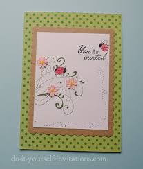 Make Your Own Birthday Invitations