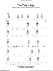 I'll be by your side. Blondie The Tide Is High Sheet Music For Ukulele Chords Pdf
