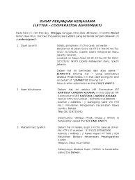 Draft surat perjanjian jual beli batubara. Surat Perjanjian Kerjasama Driver