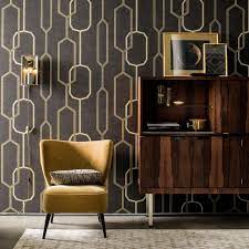 Le papier peint du salon transforme le bon vieux séjour en une pièce à vivre moderne. Idee Deco Papier Peint Salon Pour Cet Automne Blog De Bricoflor