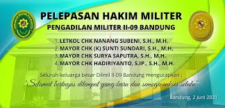 Tugas seorang hakim garis biasanya diterapkan setelah memasuki arena pertandingan. Pengantar Tugas Hakim Militer Letkol Chk Nanang Subeni S H M H Dkk 3 Orang