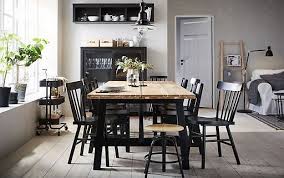 A Chaque Piece Et A Chaque Style Ses Meubles Eetkamer Ikea Zwarte Eettafels Eetkamer Zwart