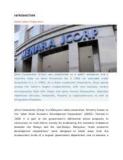 Jp trading sdn bhd is an emerging company headquartered in kuala lumpur and a premium provider of metal grains especially silver & copper for any related technology products or industry usage. J Corp Paper Introduction About Johor Corporation Johor Corporation Jcorp Was Established As A Public Enterprise And A Statutory Body Via Johor Course Hero