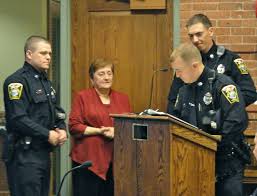 PHOTOS: Town Welcomes Three New Police Officers, Promotes Fire Lieutenant