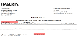 Policy number enter a policy number in the same format as it appears on your bill or id card. View Id Cards Hagerty