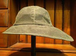 Waxed Canvas Rain Hat From Queen City Dry Goods Rain Hat Dry Goods Waxed Canvas