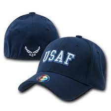 United States Us Air Force Usaf Flex Wings Baseball Ball Cap Caps Hat Hats S M Flex Fit Hats Caps Hats Fitted Baseball Caps