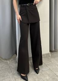 Брюки прямого кроя 72460152\1013