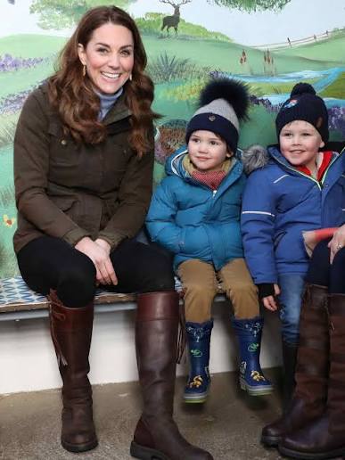 February 12 2020: The Princess of Wales spent the day in Northern Ireland  at the Ark Open Farm in Newtownards. Catherine spent time with children and  met animals. The Princess also spoke