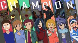 Pokemon League Champions in Anime - YouTube
