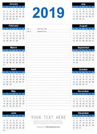 Free 2019 Printable Calendar 2017 Calendar Templates Calendar Template Blank Calendar Template