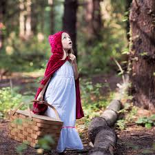It requires a special attitude towards itself. Little Red Riding Hood Cape Great Pretenders