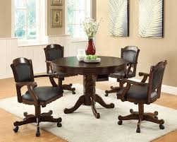 Folding tables and folding chairs are great space savers and can be easily stowed away when not in use. Furniture Outlet Bumper Pool Poker Table Dining Table 3 In 1 Caster Chairs Coaster 100871 100872 Los Angeles Furniture Outlet Bumper Pool Poker Table Dining Table 3 In 1 Caster Chairs Coaster