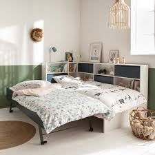 Retour chambre enfant chambre enfant. Lit Avec Rangements Berlin Blanc Bleu Nuit