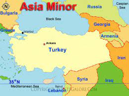 Map Of Asia Minor Today Types: Map Of Asia Minor - Ornamental Plant Information From  Plantsgalore.com