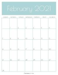 3,000+ vectors, stock photos & psd files. Cute Free Printable February 2021 Calendar Saturdaygift