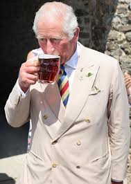 Ales! Prince Charles Cheerfully ...