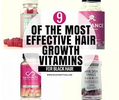 Iron is necessary to encourage healthy hair, which it does by maintaining. 9 Hair Growth Vitamins That Actually Work For Black Hair Naturalthinninghairsolutions Vitamins For Hair Growth Best Hair Growth Vitamins Effective Hair Growth