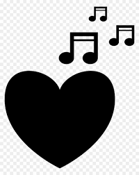 Png File Svg Heart Music Note With Transparent Background Png Download 786x980 3507963 Pngfind