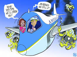 It may just be a matter of time before tragedy strikes. Crash America Cartoon Movement