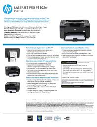 It has a very portable size of reasonable physical dimensions that includes the weight of 11.6 lbs. Laserjet Pro P1102w Printer Manualzz