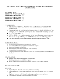 Southwest Asia Three Major Monotheistic Religions Test Study