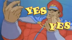 Instant Yes Button M Bison Hell Yeah Bison yes yes! widescreen hd reupload.