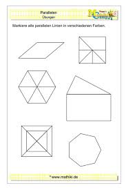 Alle aufgaben mit lösungen spezialisiert auf bayern linie 1 b1+/b2 ist auf die bedürfnisse der lernenden abgestimmt. Parallele Seiten Klasse 4 Mathiki De Mathe Geometrie Mathematikunterricht
