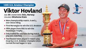 Viktor born under the capricorn horoscope as viktor's birth date is september 18. Usga On Twitter Another At The History Viktor Hovland Made This Past Week Usamateur
