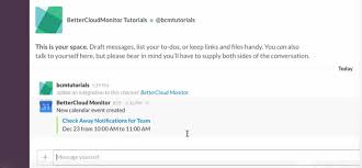 How To Connect Google Calendar To Slack Bettercloud Monitor