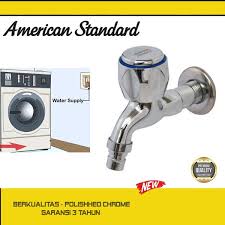 Selang masukan air (inlet pipe) merupakan selang yang bergunan menguhungkan mesin cuci dengan sumber air.selang mampu menjaga sambungan agar tidak mudah lepa. Jual Kran Faucet Keran Air Untuk Sambungan Mesin Cuci American Standard Tp 0008 B 609 C Di Lapak Kamarmandiku Bukalapak